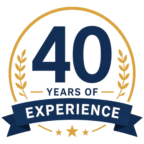 40 Years of Experience